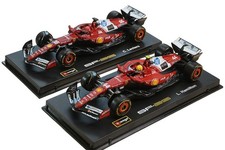 Modellini Ferrari SF-25 F1 2025  L.Hamilton +  C. Leclerc Scala 1/43 Burago