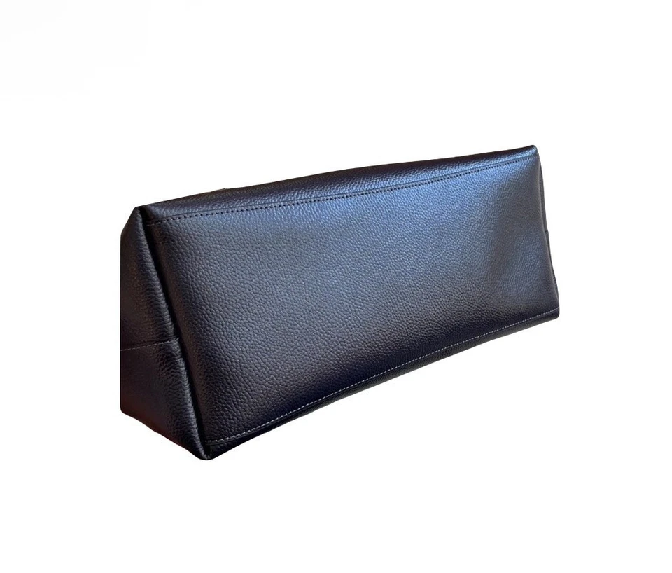 Bolso de Mano Coach Grande de Cuero Metálico F79983 $398 Azul Iridiscente Cadete Foto 3 de 4