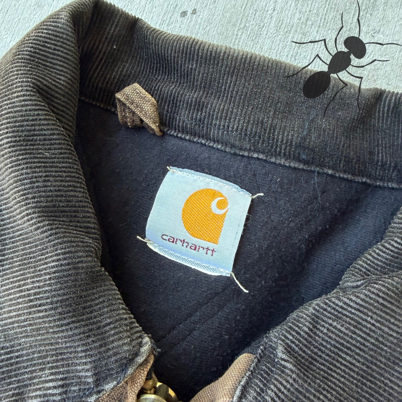 Carhartt brown Santa Fe work wear jacket thumbnail 5