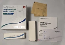 NIB EmeTerm Fashion FDA-Cleared Anti-Nausea Wristband Motion Sickness Relief Kit