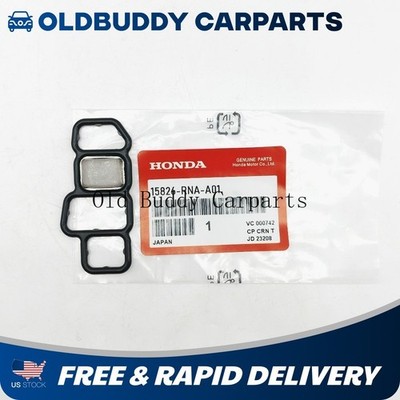 OEM Genuine VTEC Solenoid Gasket Seal Spool Valve 15826-RNA-A01 Filter for Honda