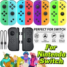 For Nintendo Switch Joy-con-Controller Left w/ Right Wireless Gamepad 1Pair