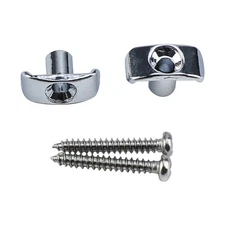 2 PCS Electric Guitar String Guide/Retainer Zinc Alloy String Trees for Elect...