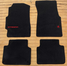 Fit For Integra Dc2 Coupe Floor Mat Carpet Black 2 Pcs 1994-2001