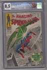 Amazing Spider-man 64 Cgc 8.5 WHITE Pages Marvel 1968 Vulture Appearance