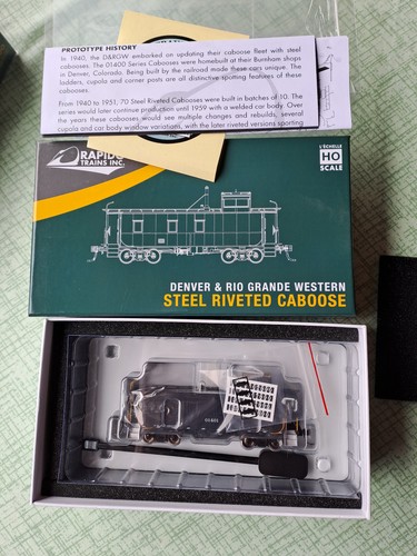Rapido Rio Grande Caboose  Betriebsnummer 01401 | Condition: Neu