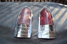 1949 Buick Tail Light Bezel Pair 1949 Buick Tail Light Bezel Pair