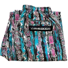 VTG 80's Muscle Beach MC Tribal Parachute Gym Weight Lifting Pants USA Sz XL 