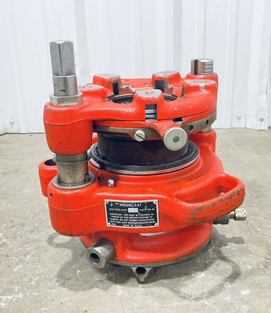 compromiso Provisional Australia RIDGID 141 RECEDING GEARED PIPE THREADER 2-1/2" TO 4" PIPE W/ DIES 38125 | eBay compromiso Provisional Australia RIDGID 141 RECEDING GEARED PIPE THREADER 2-1/2" TO 4" PIPE W/ DIES 38125 | eBay