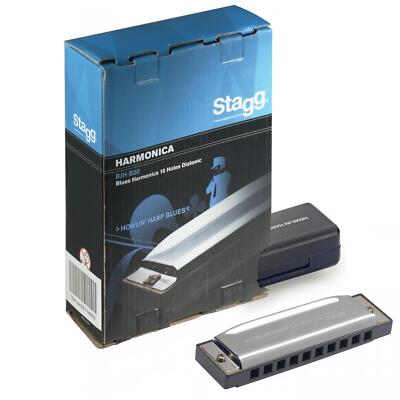 Stagg BJH-B20 C Howlin Harp Blues Mundharmonika C-Dur