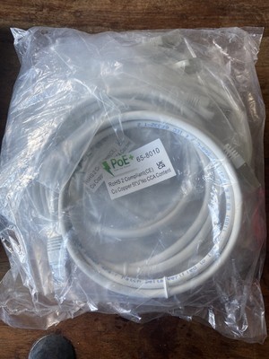 Neu CommScope 65-8010 Cat6a S/FTP 1 m weiß RJ45 Ethernet Patchkabel x10