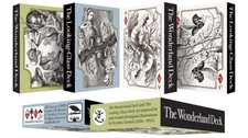The Wonderland and Looking-Glass Playing Card Set - FAST WORLDWIDE SHIPPING