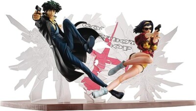 MegaHouse Cowboy Bebop Spike Spiegel & Faye Valentine 1st GIG 1/8