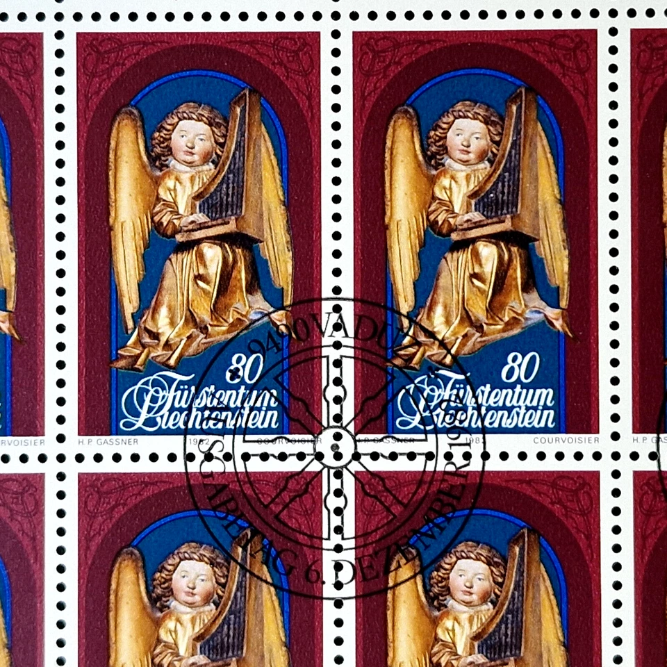 Liechtenstein 1982 - First Day Cancel - Music 2 Full Sheets 40 Stamps 20 Sets - Image 2 of 4