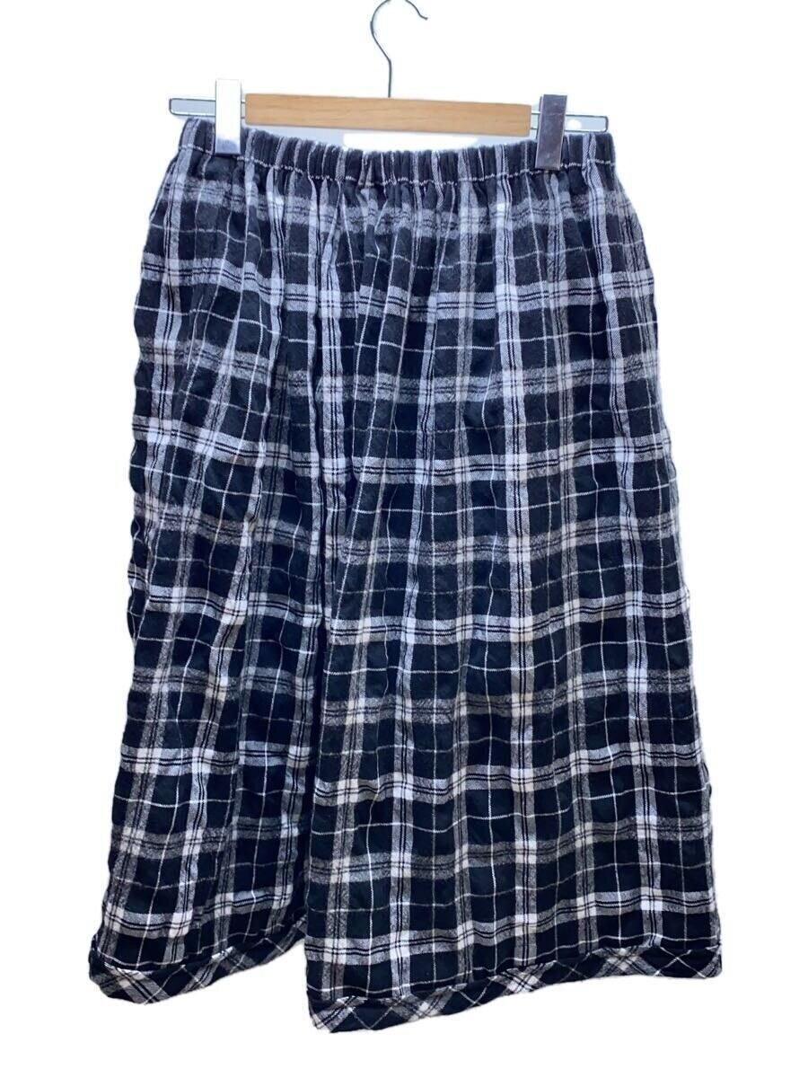 COMME des GARCONS long skirt AD2023 M wool Black check TL COMME des GARCONS long skirt AD2023 M wool Black check TL