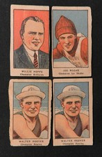 (4) 1920s Strip Card Lot 