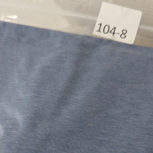 Criquet Men Shirt Small Heather Blue 4 Button Stretch Golf Performance