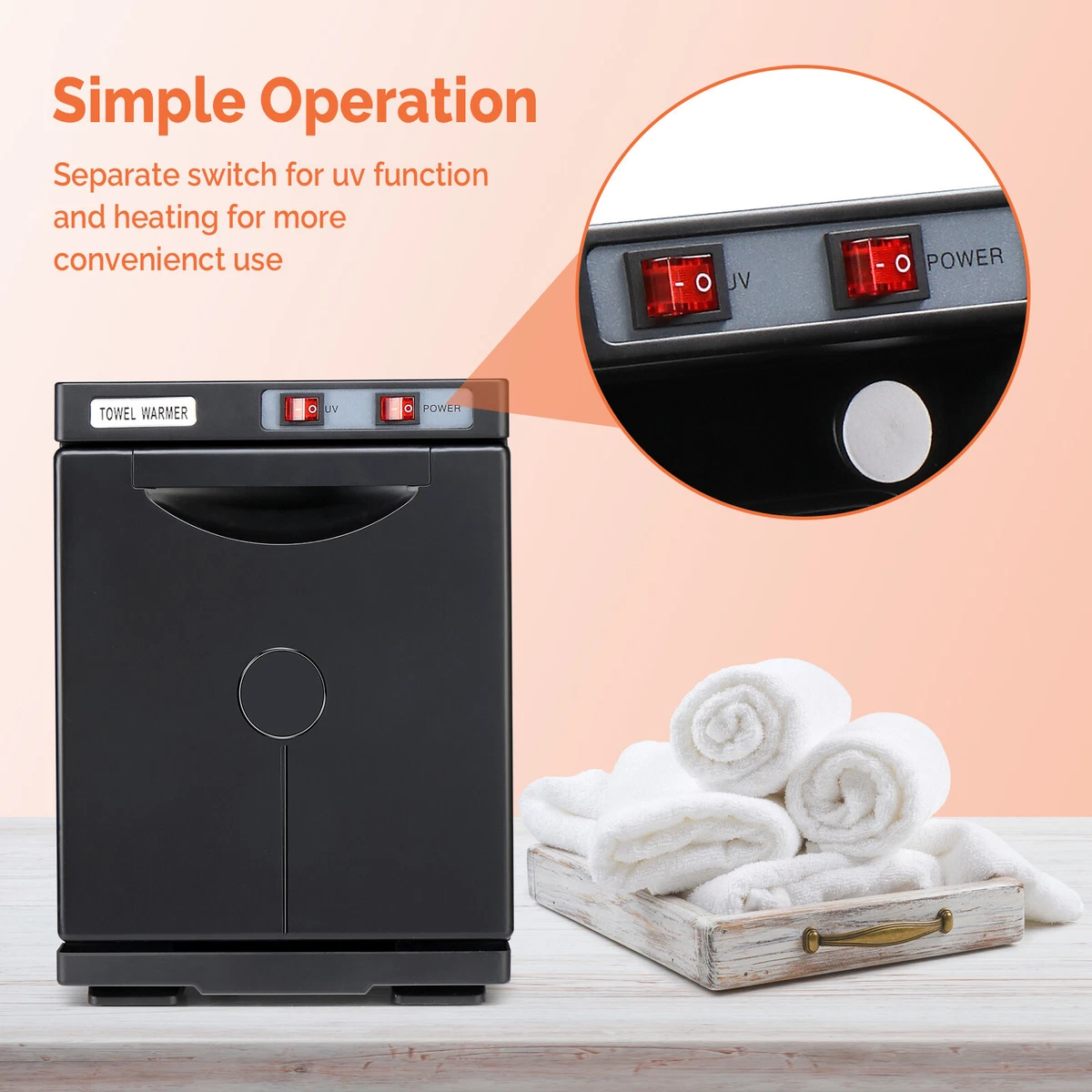 Towel warmer small sale