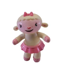 Just Play Disney Doc McStuffins Lambie the Lamb 2" PVC Figure Cake Topper Toy