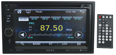 NESA NS-651N 6.5'' Car Monitor 2-Din DVD Player w/Bluetooth/GPS/Android PhoneLink