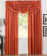 Morgan Rod Pocket Panels Rust 54"W X 84"L