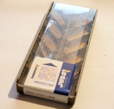 DGN C 3102C IC808 ISCAR *** 10 INSERTS *** GENUINE FACTORY PACK ***