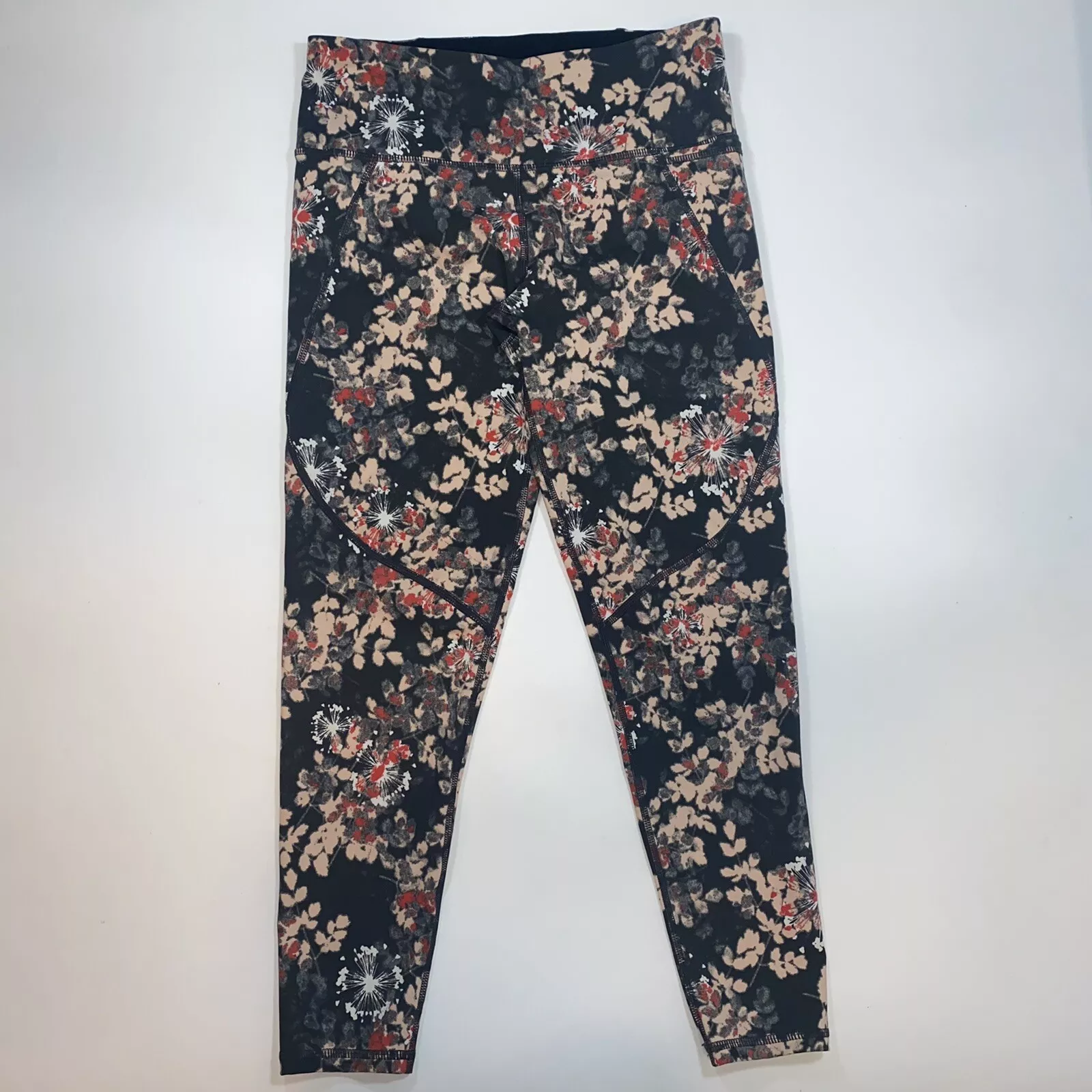 sweaty-betty the power 7/8 length cropped floral leggings