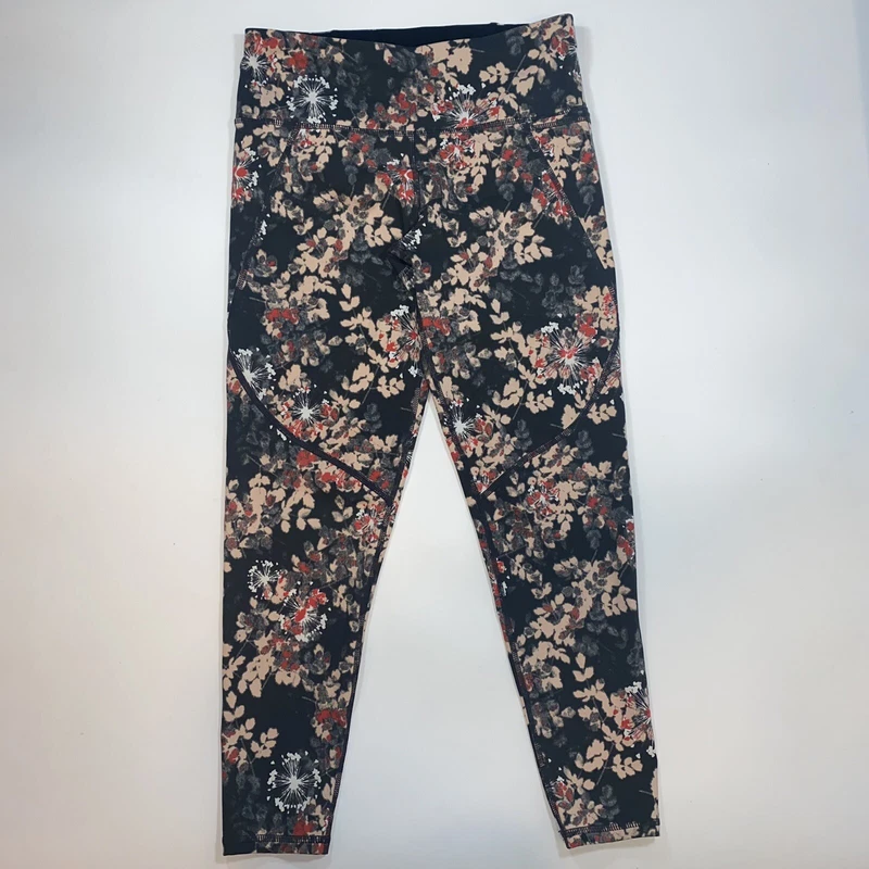 sweaty-betty the power 7/8 length cropped floral leggings