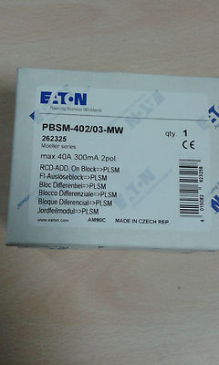 m22様【専用】 BLOCCO DIFFERENZIALE EATON 262325 - 2P 40A 300ma PBSM-402/03 | eBay