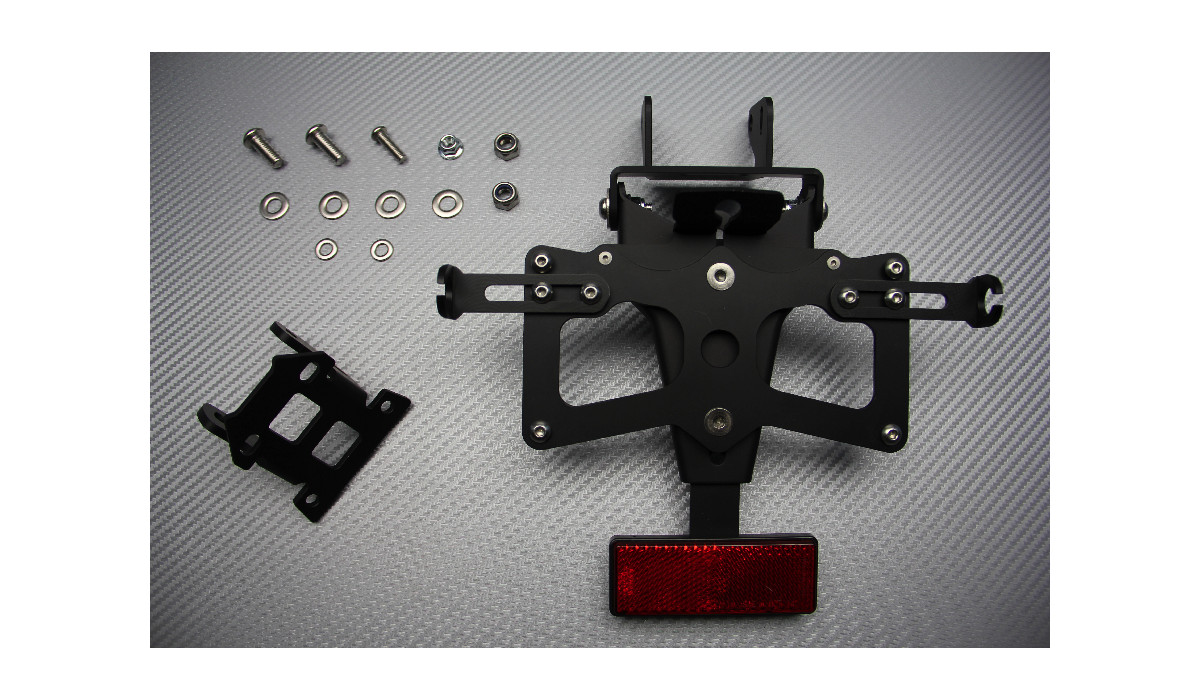 Support de Plaque KAWASAKI Z800 Accessoire Moto CNC Alu 2013-2016