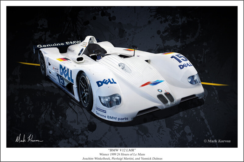 BMW V12 LMR Art Car Museum Edition アートカー Jenny Holzer BMW V12