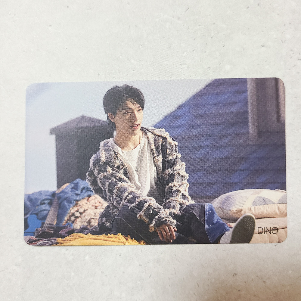 SEVENTEEN DINO Attacca CARAT VER. Special Photocard HMV