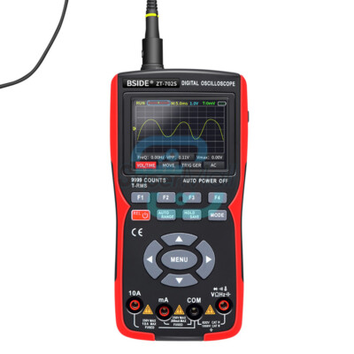 ZT-702S Digital Multimeter AC/DC Handheld Voltmeter Ammeter Ohmmeter Temp Meter