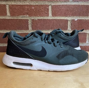 Nike Air Max Tavas Green Men's Size 8 Sneakers Shoes White Black | eBay