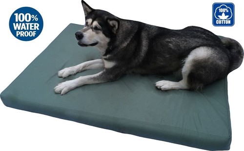 Durable Waterproof Orthopedic MEMORY FOAM Pet Dog Bed w/ removable Canvas cover - Picture 13 of 16