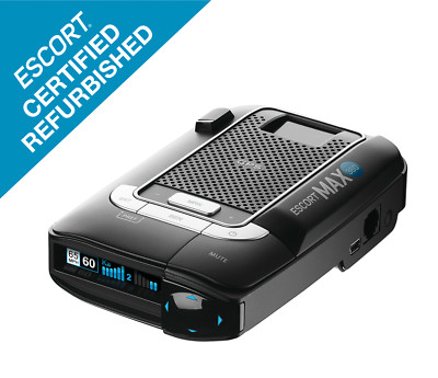 ESCORT MAX 360 Laser Radar Detector Dual Antenna Bluetooth Certified Refurbished