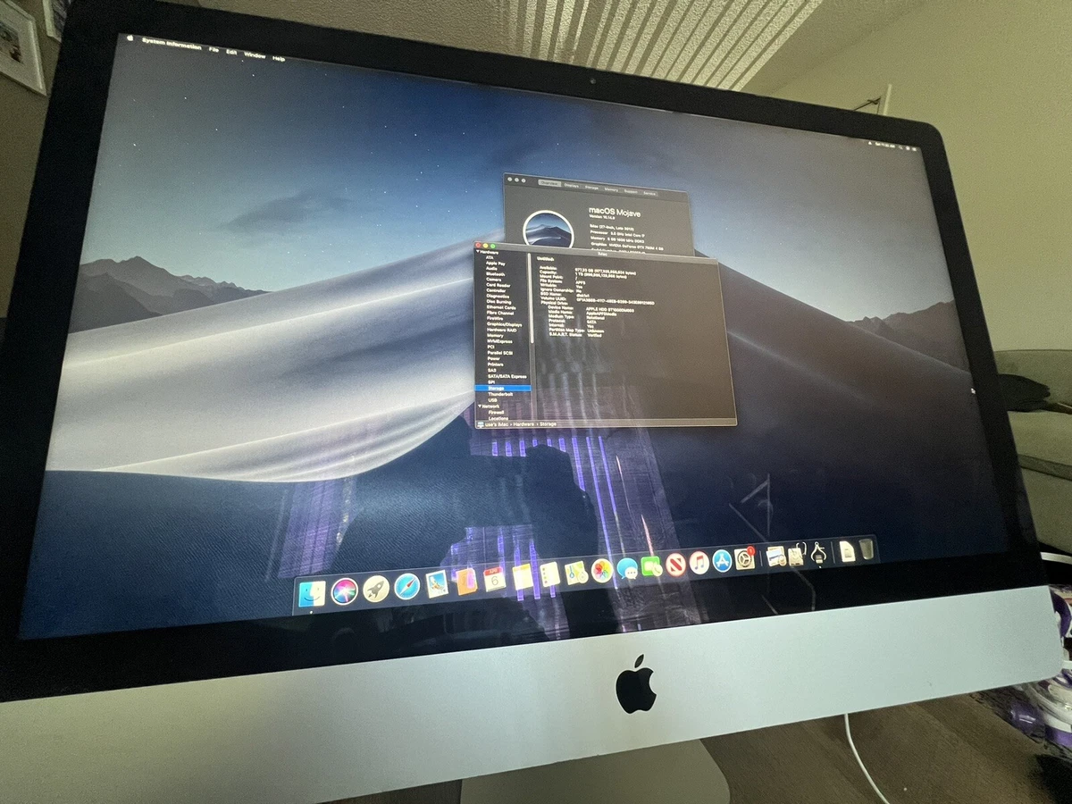 Apple iMac NVIDIA GeForce GTX 775M 16 GB RAM Apple Desktops & All