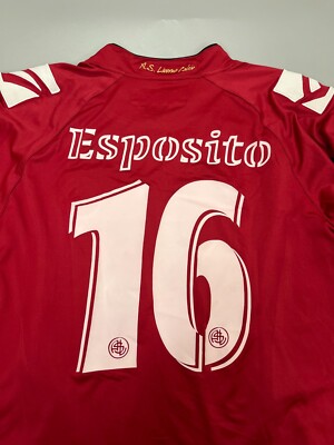 Maillot Foot Livourne Domicile 2010 - #16 Andrea Esposito - Legea - Taille XL
