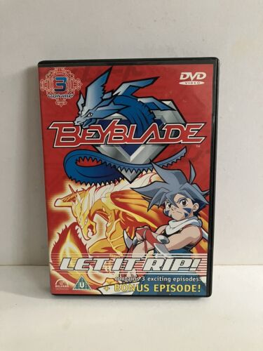 Beyblade Dvd - Vol  3 (let It Rip!) - Picture 1 of 3