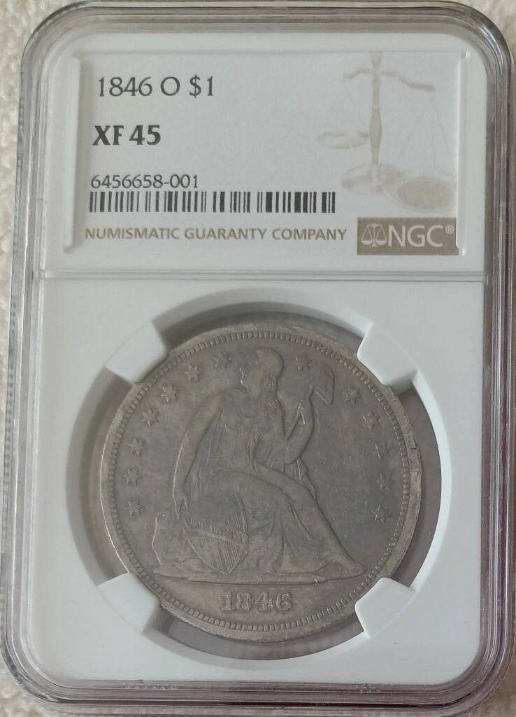 1846 Year Seated Liberty US Dollars (1840-1873) for sale | eBay