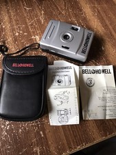 Bell Howell Ultra Compact 35mm Camera Focus Free with case paperwork