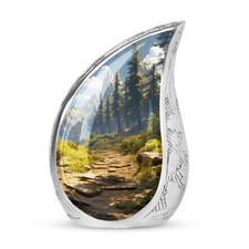 Wilderness Urn - Small Urn For Ashes Adult Female - Keepsake Urn