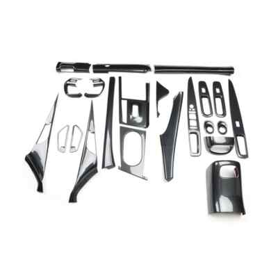 #ad For Hyundai Elantra 2021 2025 ABS Carbon Fiber Trims Accessories Stickers $35.09