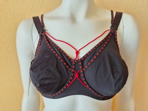 MARLIES DEKKERS Undressed Maternity Nursing Bra Black Wire free 36B 80B - Picture 4 of 13