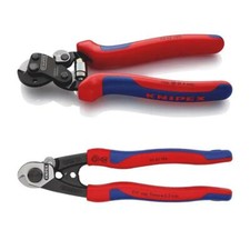 KNIPEX Drahtseilscheren, 2-K-Griff, geschmiedet, mit Mehrkomponenten-Hüllen