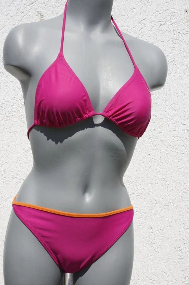 380130 Saison 2021/22 Debenhams Neckholder Triangel Bikini + Slip in 38 CUP B - Bild 2 von 4