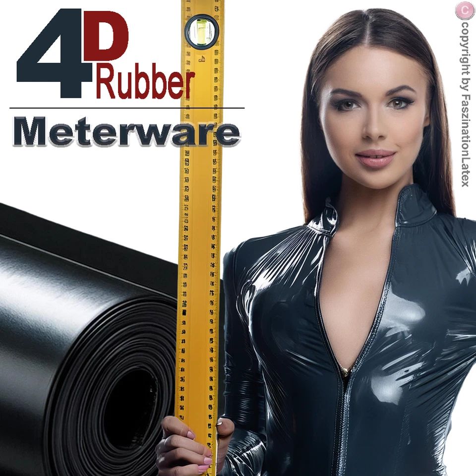 Latex Meterware von 4D Rubber