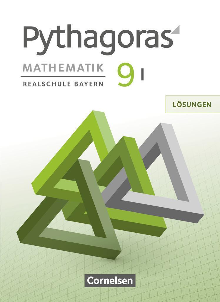 Thumbnail - Pythagoras 9. Jahrgangsstufe (wpf I) - Realschule Bayern - Lösungen
