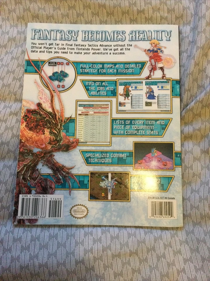 Final Fantasy Tactics Gameboy Advance Strategy Guide - Image 2 of 4