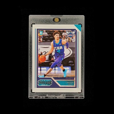 Lamelo Ball RC - 2020-21 NBA Chronicles Threads Rookie - Charlotte Hornets - #84